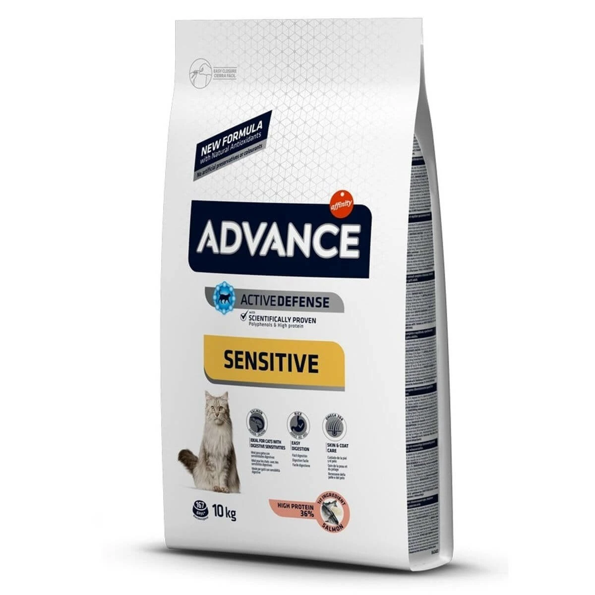 Advance Cat Sensitive Somonlu Hassas Kedi Maması 10 Kg 1 Advance Cat Sensitive Somonlu Hassas Kedi Maması 10 Kg