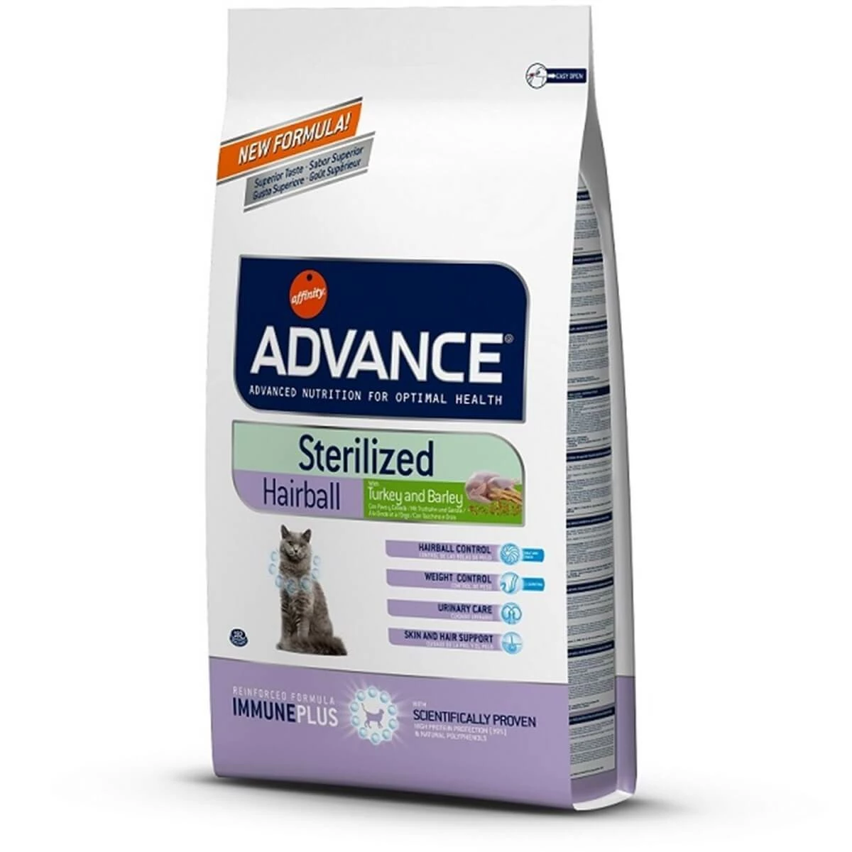 Advance Cat Sterilized Hairball Hindili Kısır Kedi Maması 3 Kg 2 Advance Cat Sterilized Hairball Hindili Kısır Kedi Maması 3 Kg - Image 2