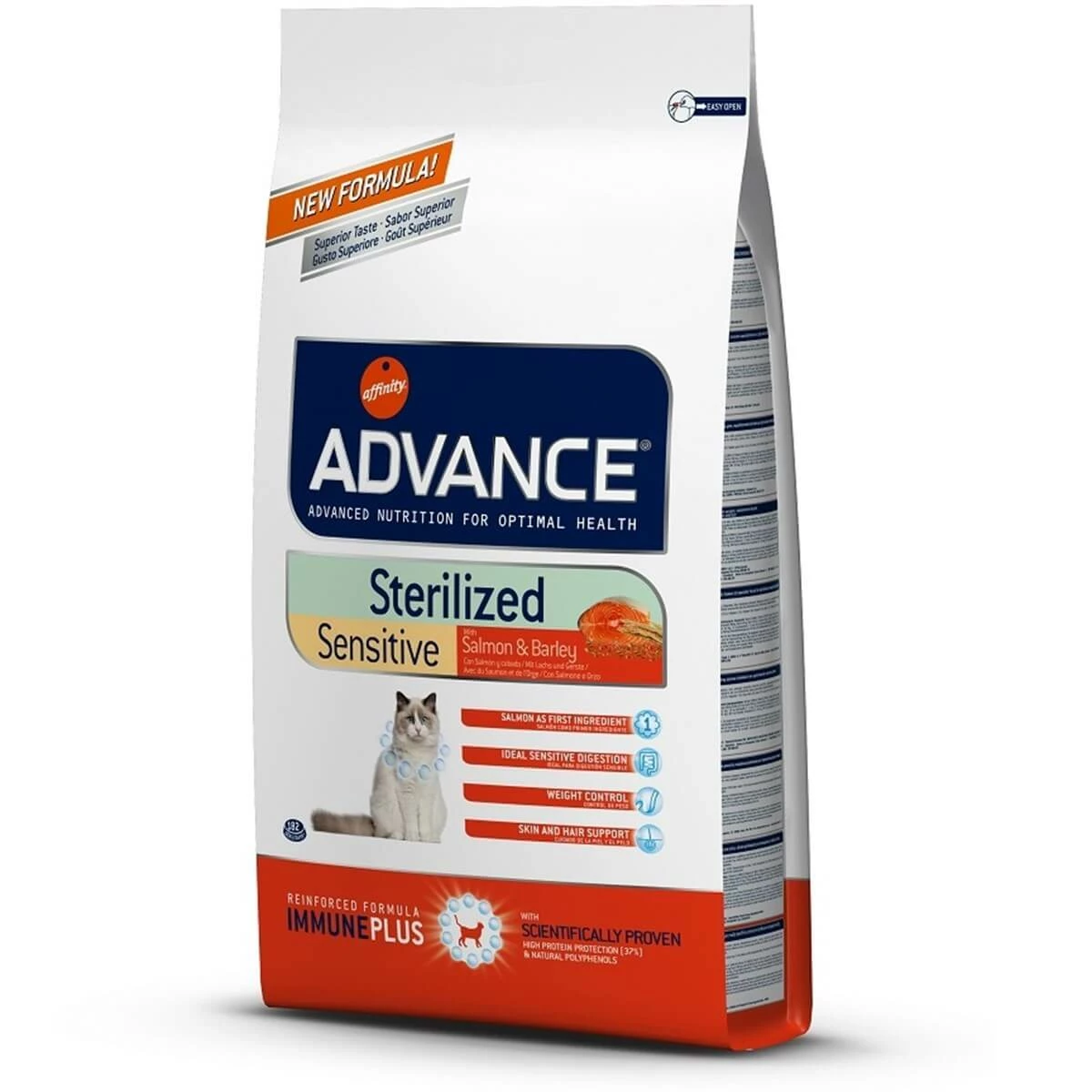 Advance Cat Sterilized Kısırlaştırılmış Somonlu Kedi Maması 10 Kg 2 Advance Cat Sterilized Kısırlaştırılmış Somonlu Kedi Maması 10 Kg - Image 2