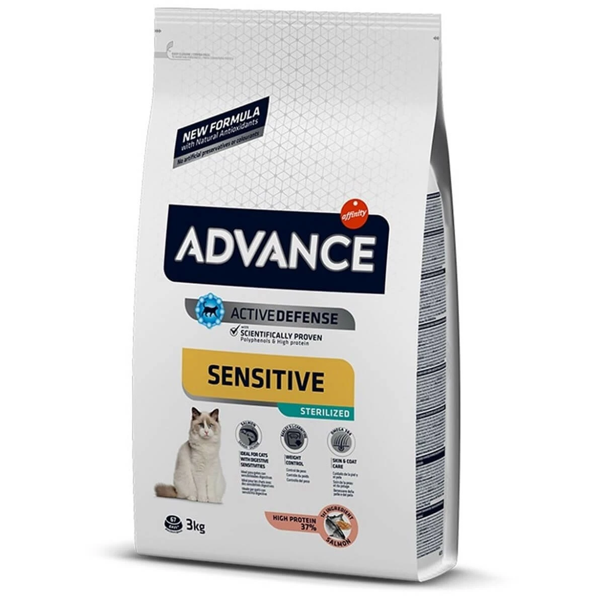 Advance Somonlu Kısırlaştırılmış Kedi Maması 3 Kg 1 Advance Somonlu Kısırlaştırılmış Kedi Maması 3 Kg