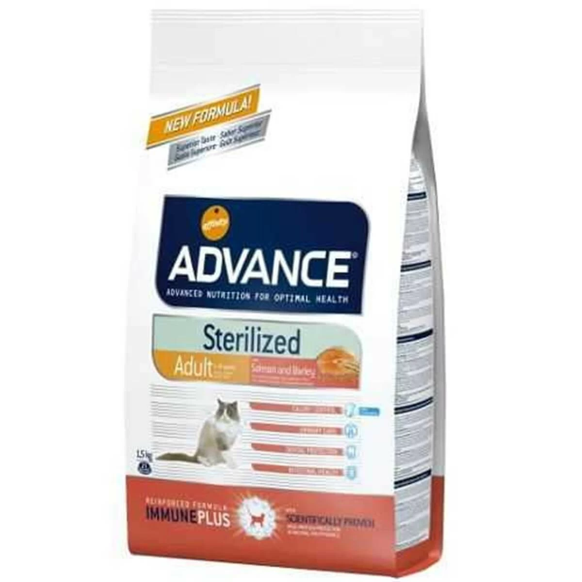 Advance Somonlu Kısırlaştırılmış Kedi Maması 3 Kg 2 Advance Somonlu Kısırlaştırılmış Kedi Maması 3 Kg - Image 2