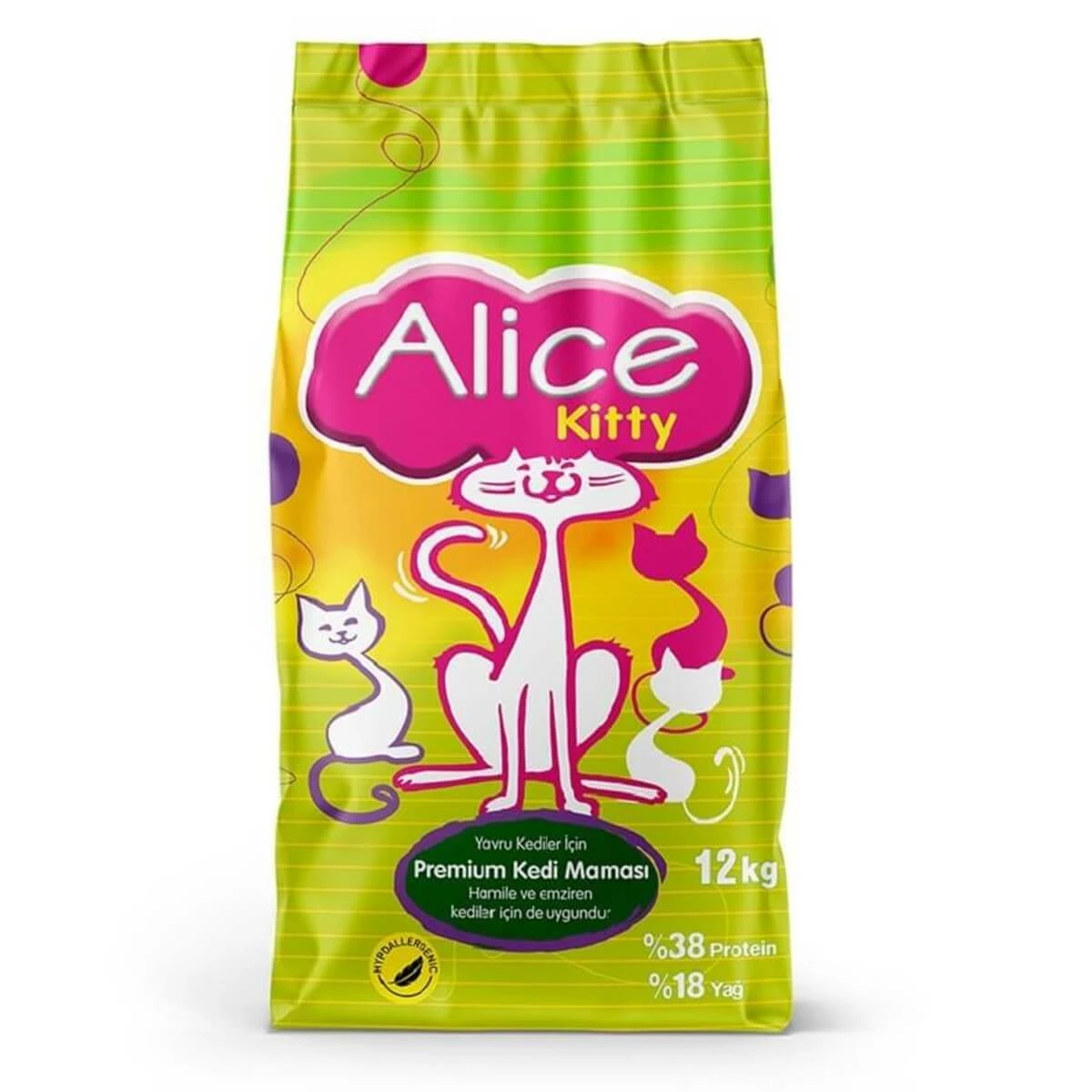Alice Kitty Tavuklu Yavru Kuru Kedi Maması 12 Kg 1 Alice Kitty Tavuklu Yavru Kuru Kedi Maması 12 Kg