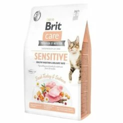 Brit Care Tahılsız Sensitive Hindili Somonlu Kedi Maması 2 Kg