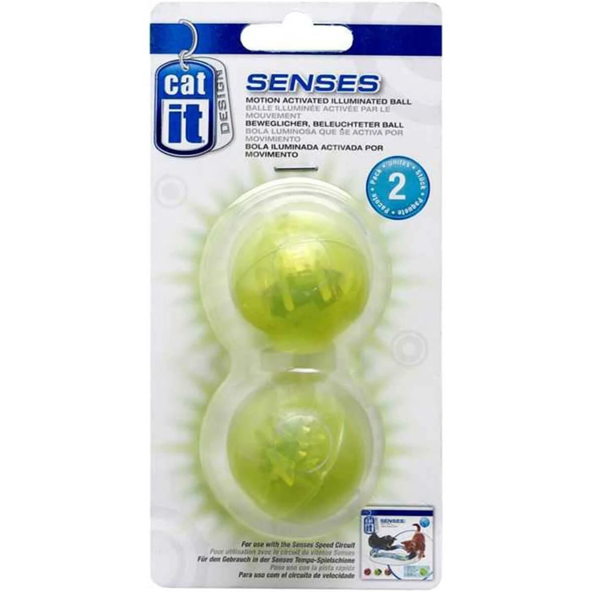 Catit Cat It Senses Işıklı Kedi Oyun Topu 2 Adet 1 Catit Cat It Senses Işıklı Kedi Oyun Topu 2 Adet