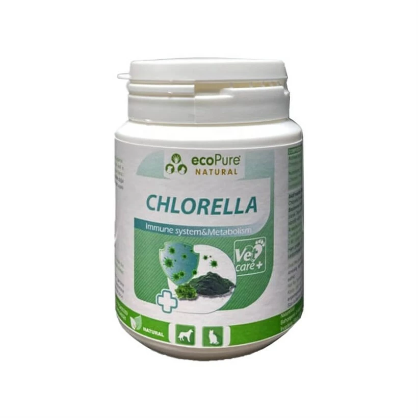 Ecopure Kedi Ve Köpek Bağışıklık-Metabolizma İçin Chorella 80 Tablet 1 Ecopure Kedi Ve Köpek Bağışıklık-Metabolizma İçin Chorella 80 Tablet