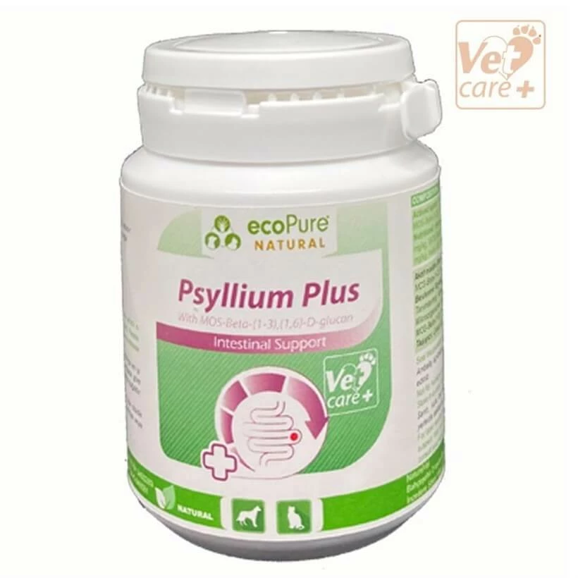 EcoPure Psyllium Plus Kedi Köpek Sindirim Düzenleyici Toz 40gr 1 EcoPure Psyllium Plus Kedi Köpek Sindirim Düzenleyici Toz 40gr