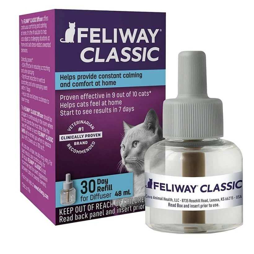 FELIWAY Classic Refill 30 Günlük Yedek Kartuş 48 Ml 1 FELIWAY Classic Refill 30 Günlük Yedek Kartuş 48 Ml