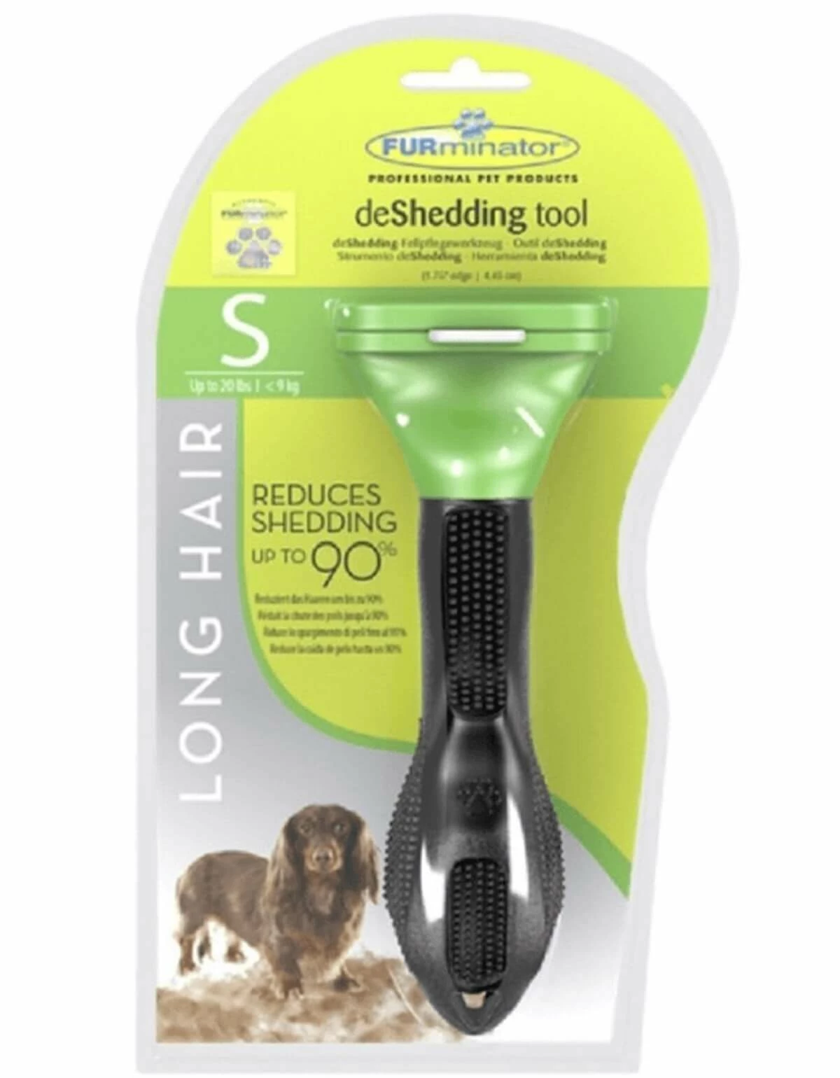 Furminator Uzun Tüylü Küçük Irk Köpek Tarağı SMALL 1 Furminator Uzun Tüylü Küçük Irk Köpek Tarağı SMALL
