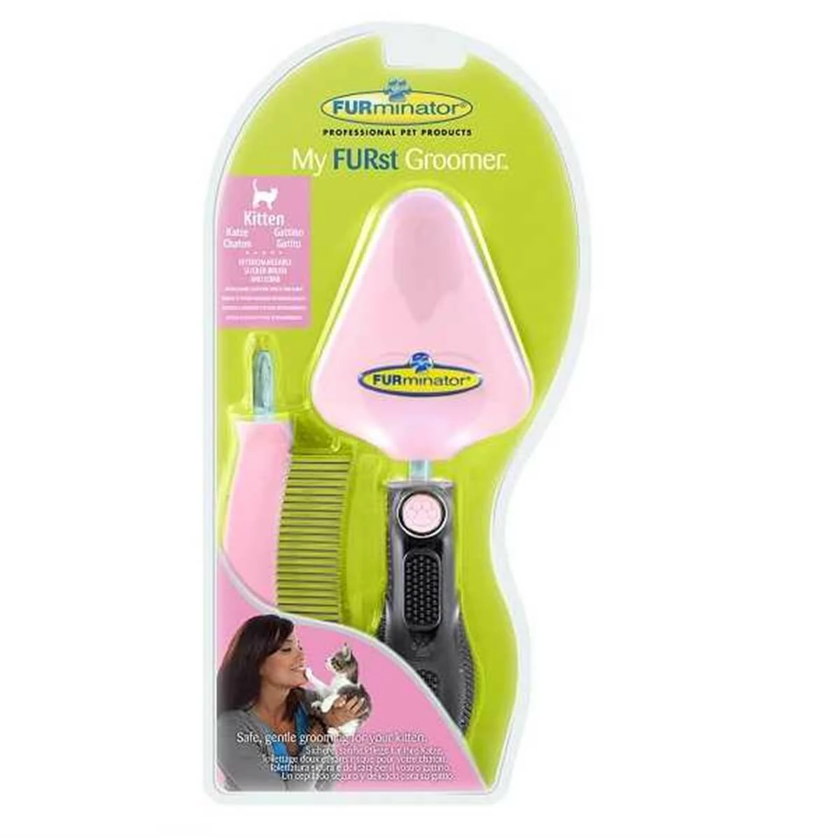 Furminator Yavru Kedi Tarak Seti 1 Furminator Yavru Kedi Tarak Seti