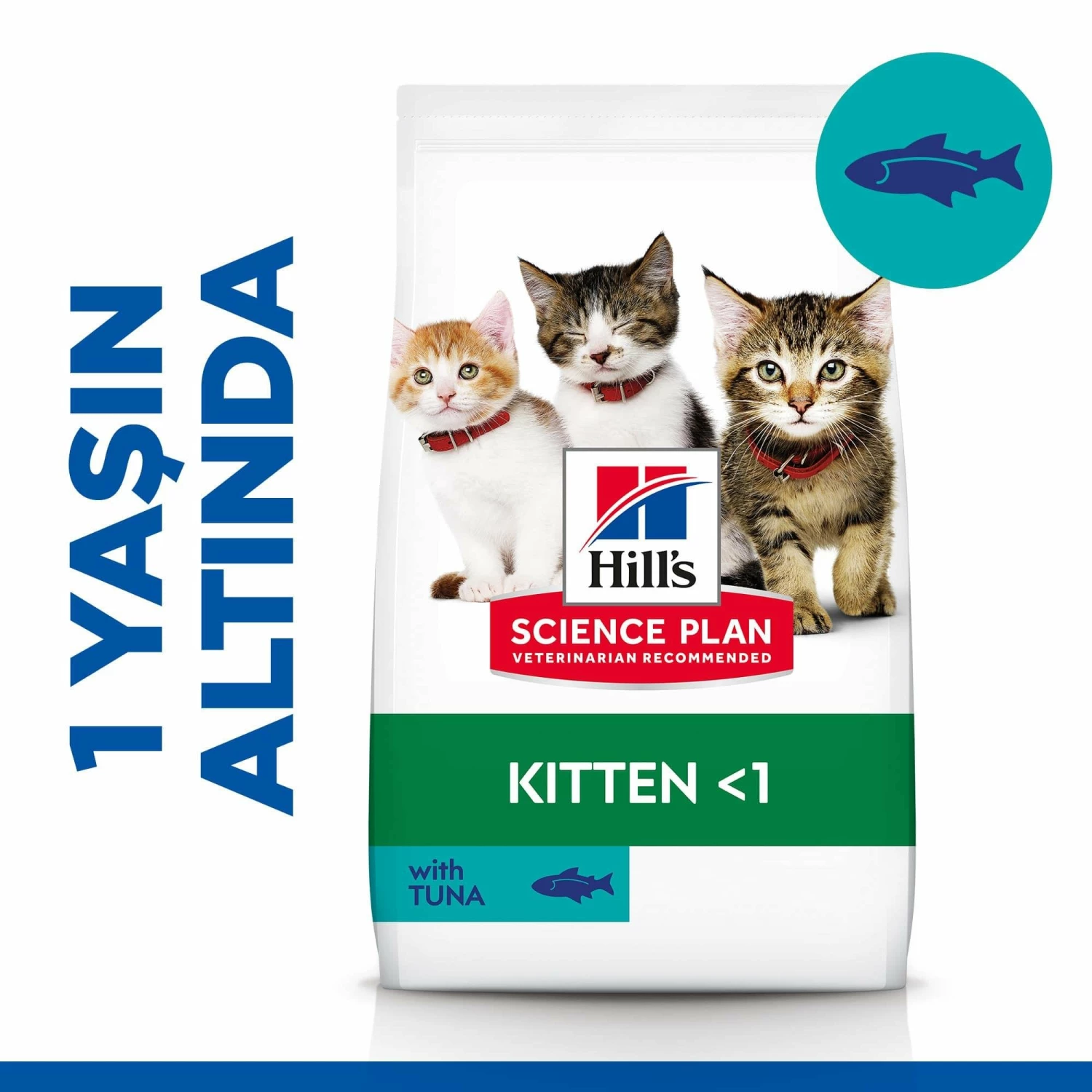 Hills Kitten Tuna Balıklı Yavru Kedi Kuru Maması Tuna 1.5 Kg 1 Hills Kitten Tuna Balıklı Yavru Kedi Kuru Maması Tuna 1.5 Kg