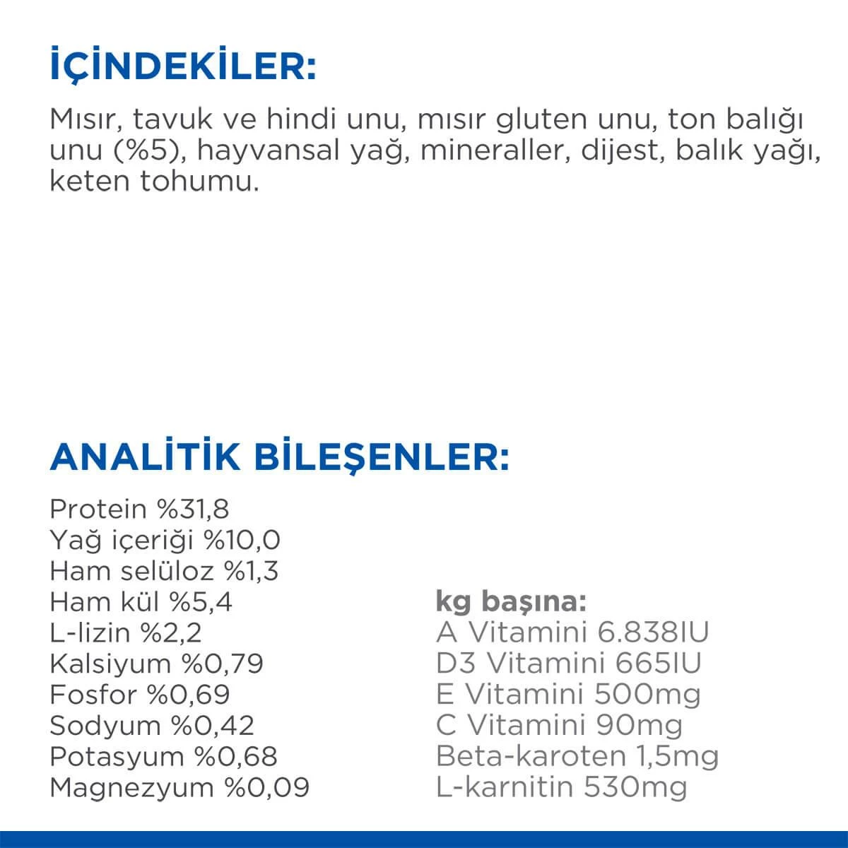 Hills Science Plan Kısırlaştırılmış Tuna Balıklı Kedi Maması 3 Kg 3 Hills Science Plan Kısırlaştırılmış Tuna Balıklı Kedi Maması 3 Kg - Image 3