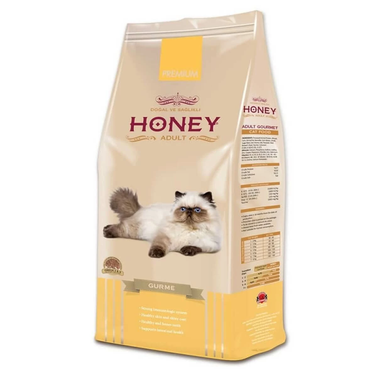 Honey Premium Gurme Renkli Taneli Yetişkin Kedi Maması 15 Kg 1 Honey Premium Gurme Renkli Taneli Yetişkin Kedi Maması 15 Kg