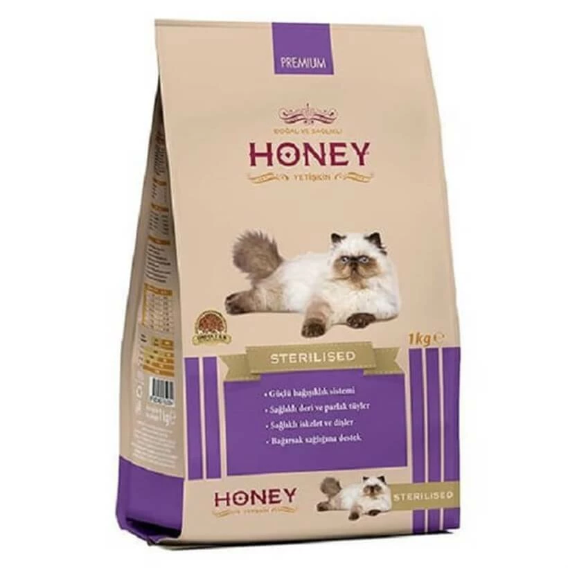 Honey Premium Sterilised Kısırlaştırılmış Yetişkin Kedi Maması 15 Kg 1 Honey Premium Sterilised Kısırlaştırılmış Yetişkin Kedi Maması 15 Kg