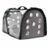 Lepus Flybag Şeffaf Kedi Ve Köpek Taşıma Çantası Gri
