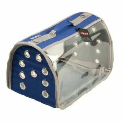 Lepus Flybag Şeffaf Kedi Ve Köpek Taşıma Çantası Mavi
