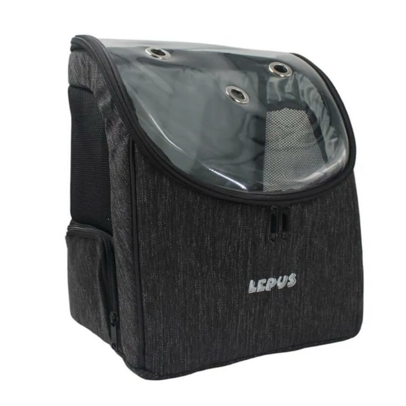 Lepus Şeffaf Sırt Çantası 40x25x30 Cm Siyah 1 Lepus Şeffaf Sırt Çantası 40x25x30 Cm Siyah