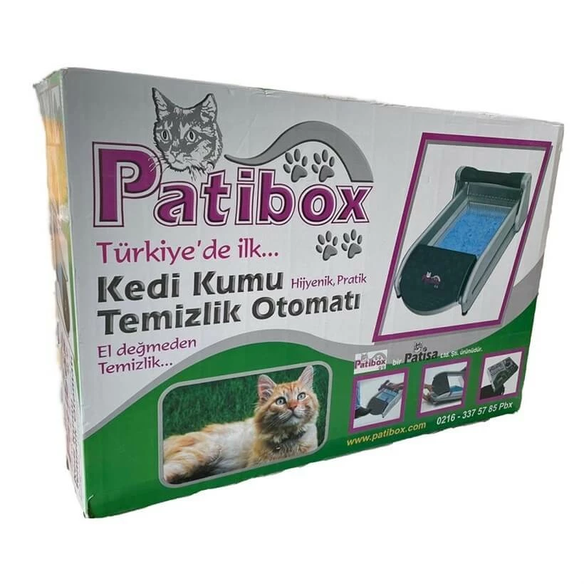 Patibox Pratik Kedi Tuvaleti 2 Patibox Pratik Kedi Tuvaleti - Image 2