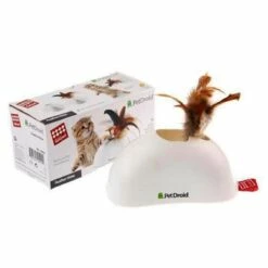 Pet Droid 7022 Hareket Sensörlü Doğal Tüylü Kedi Oyuncağı Kahverengi