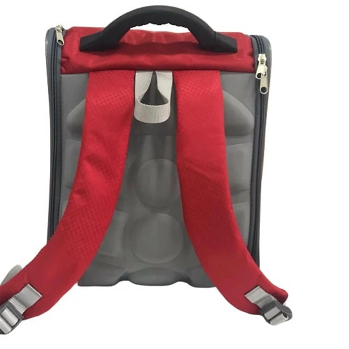 Petprety Kedi Köpek Sırt Çantası Kırmızı 2 Petprety Kedi Köpek Sırt Çantası Kırmızı - Image 2