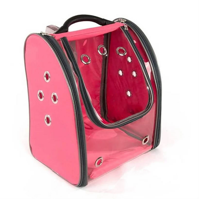 Petprety Kedi Köpek Sırt Çantası Pembe 1 Petprety Kedi Köpek Sırt Çantası Pembe