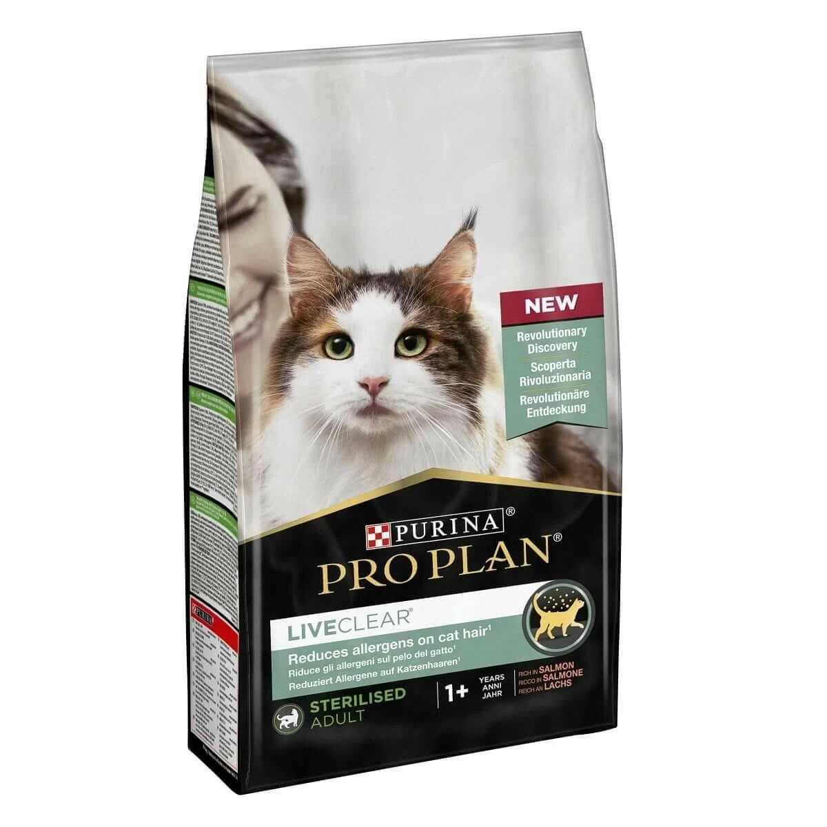 ProPlan LiveClear Sterilised Somonlu Kısır Kedi Maması 1.4kg 1 ProPlan LiveClear Sterilised Somonlu Kısır Kedi Maması 1.4kg