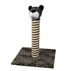 Ranna Üç Farklı Şekil Alan Leopar Kedi Tırmalama - 54 Cm -Petburada Shop ranna uc farkli sekil alan leopar kedi e2d530